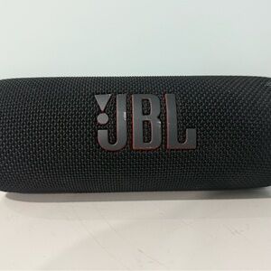 JBL Black Portable Speaker with Durable Mesh Design